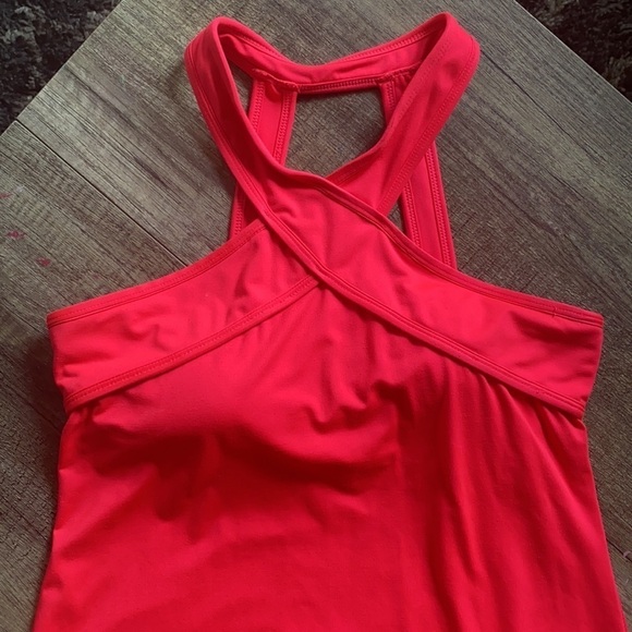 Fabletics Chicago Dress Women's Hot Pink Padded Short Dress Size Small - Picture 6 of 15